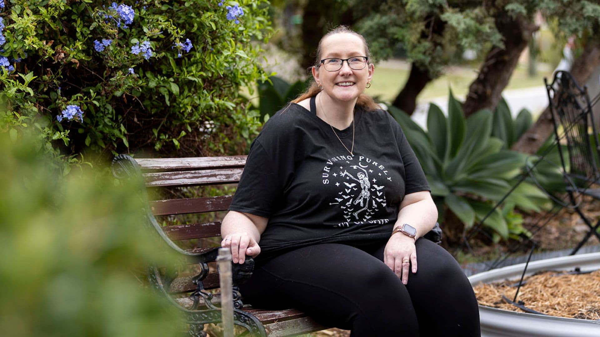 jodie-lifecare-homecare-client-garden-seated