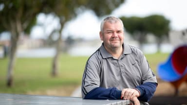 Geoff chose to secure a new job to support his family