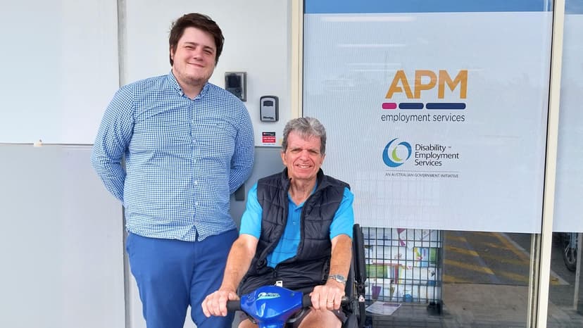How Andrew achieved his employment goal