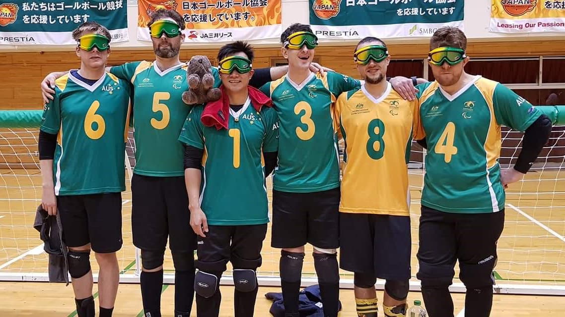 Ben's hopes for 2020 Paralympic Goalball glory