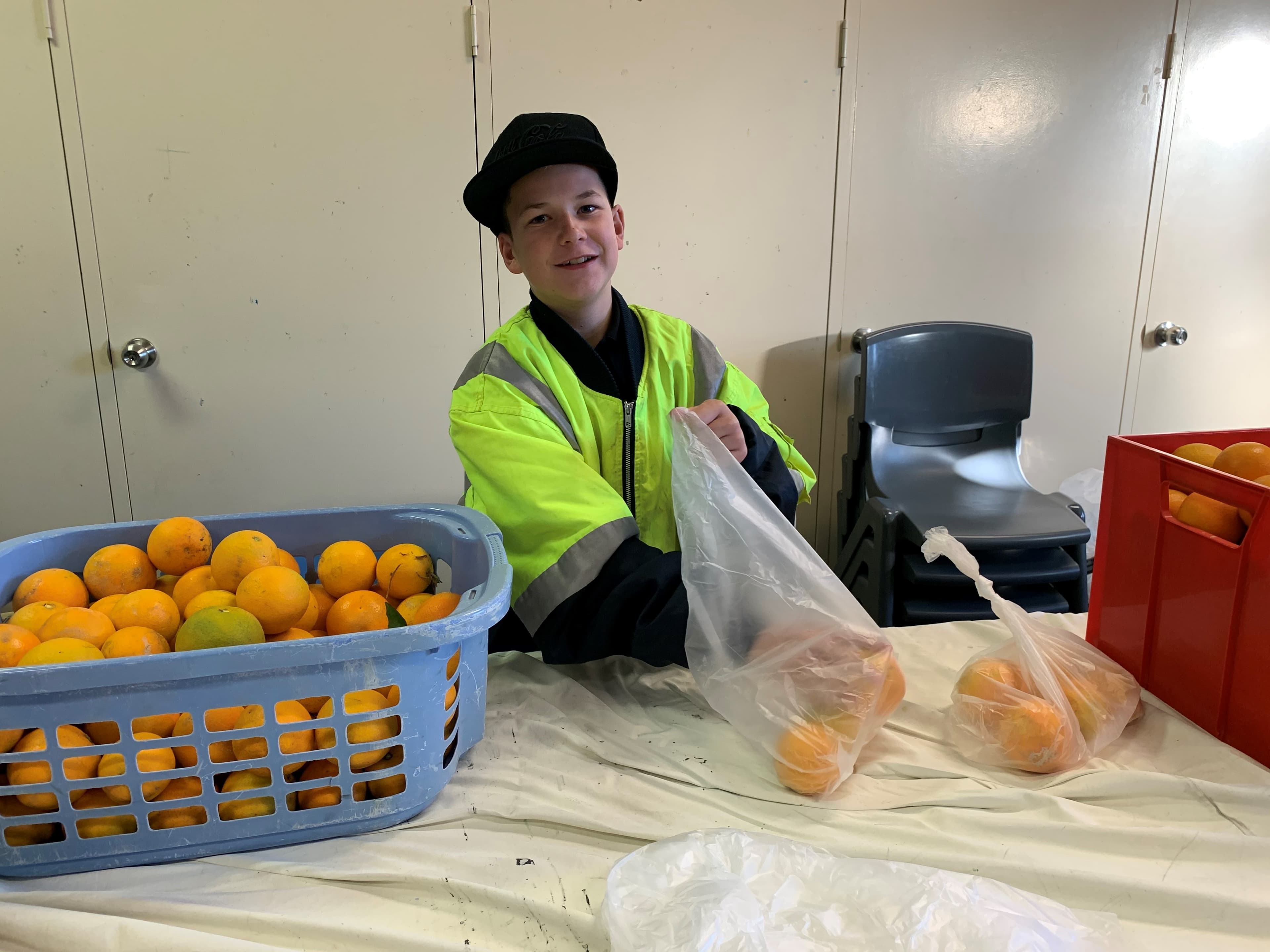 Marshall gives back while building life skills