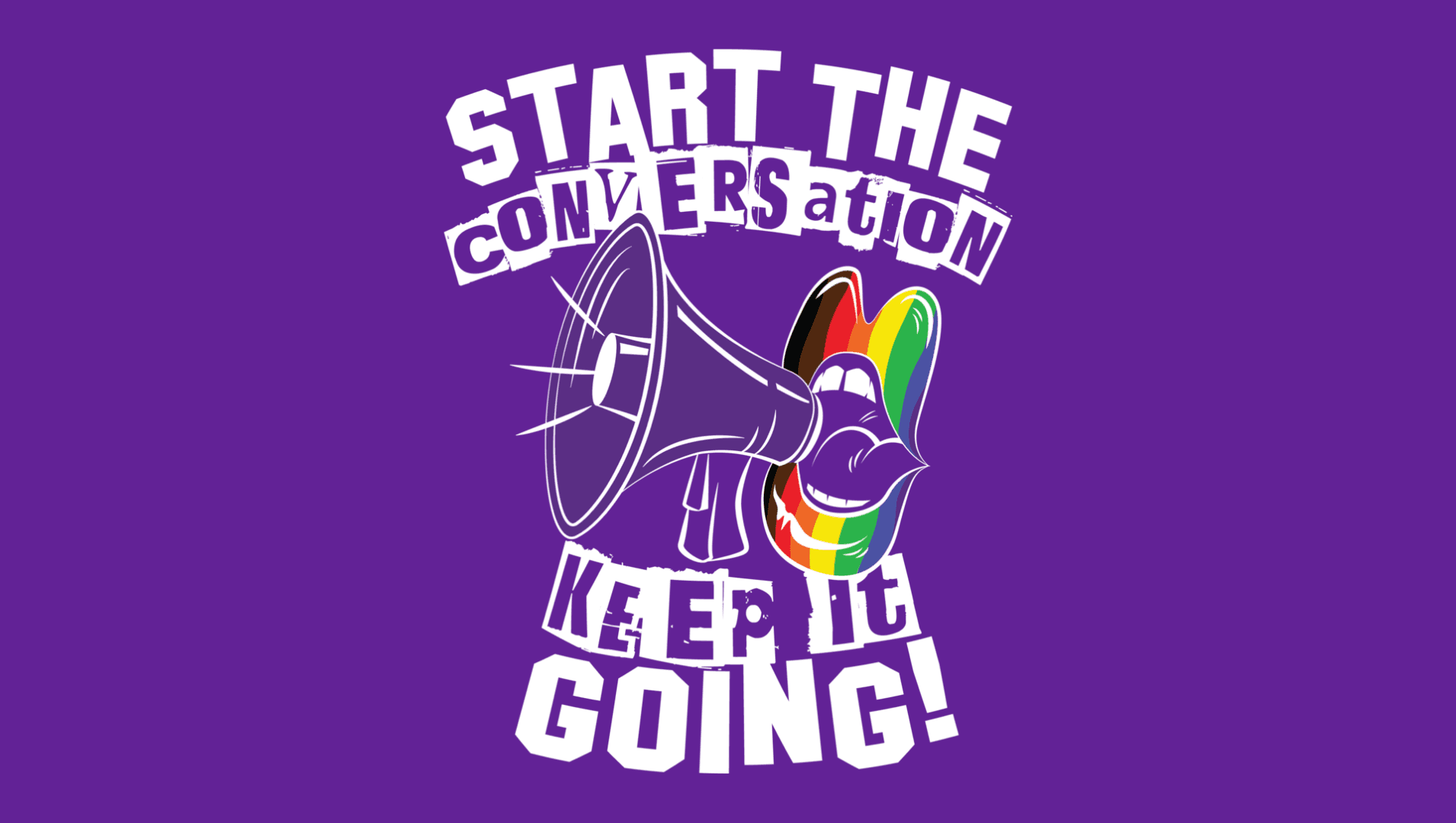 Wearing it purple for inclusion