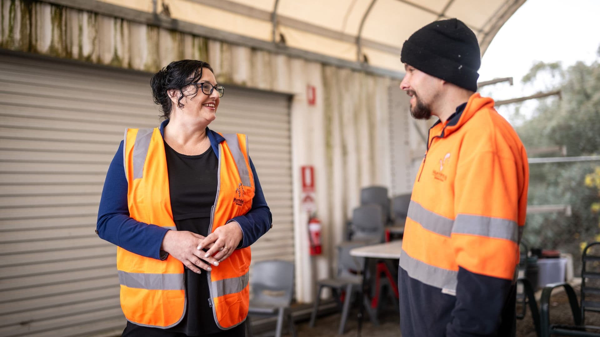 Angus_and_co-worker