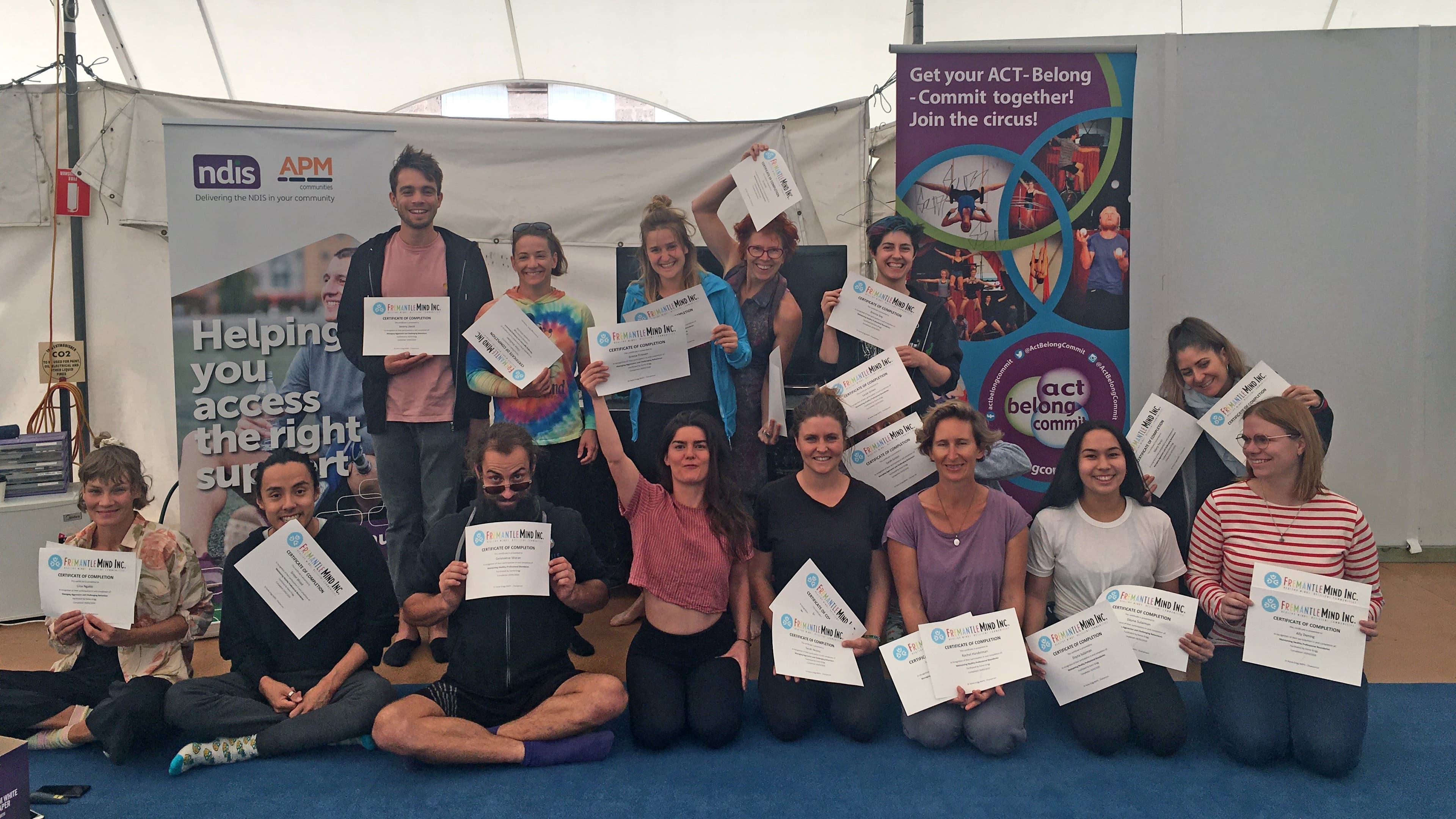 Circus program to help vulnerable young people