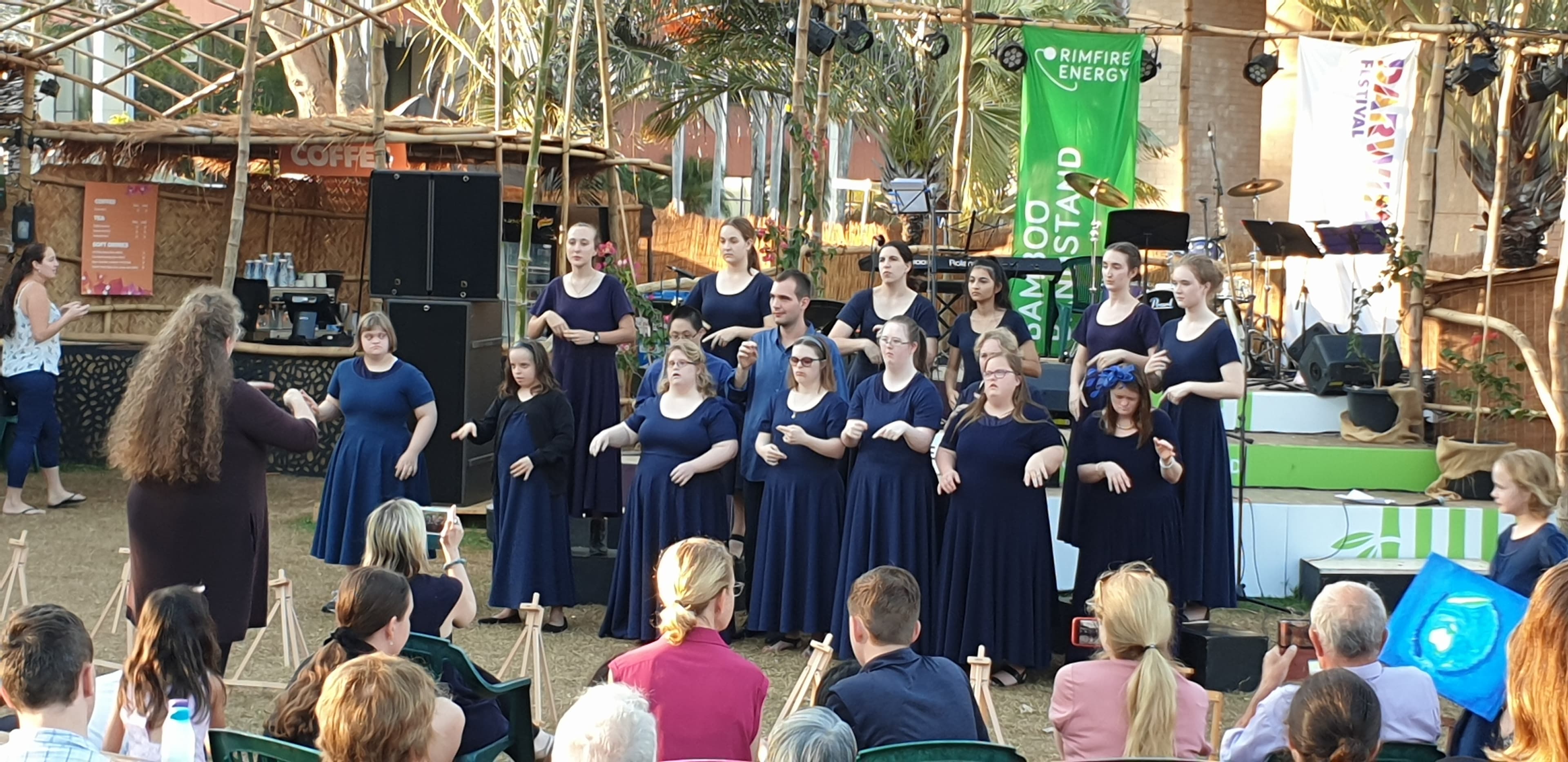 Signers on song at Darwin Festival