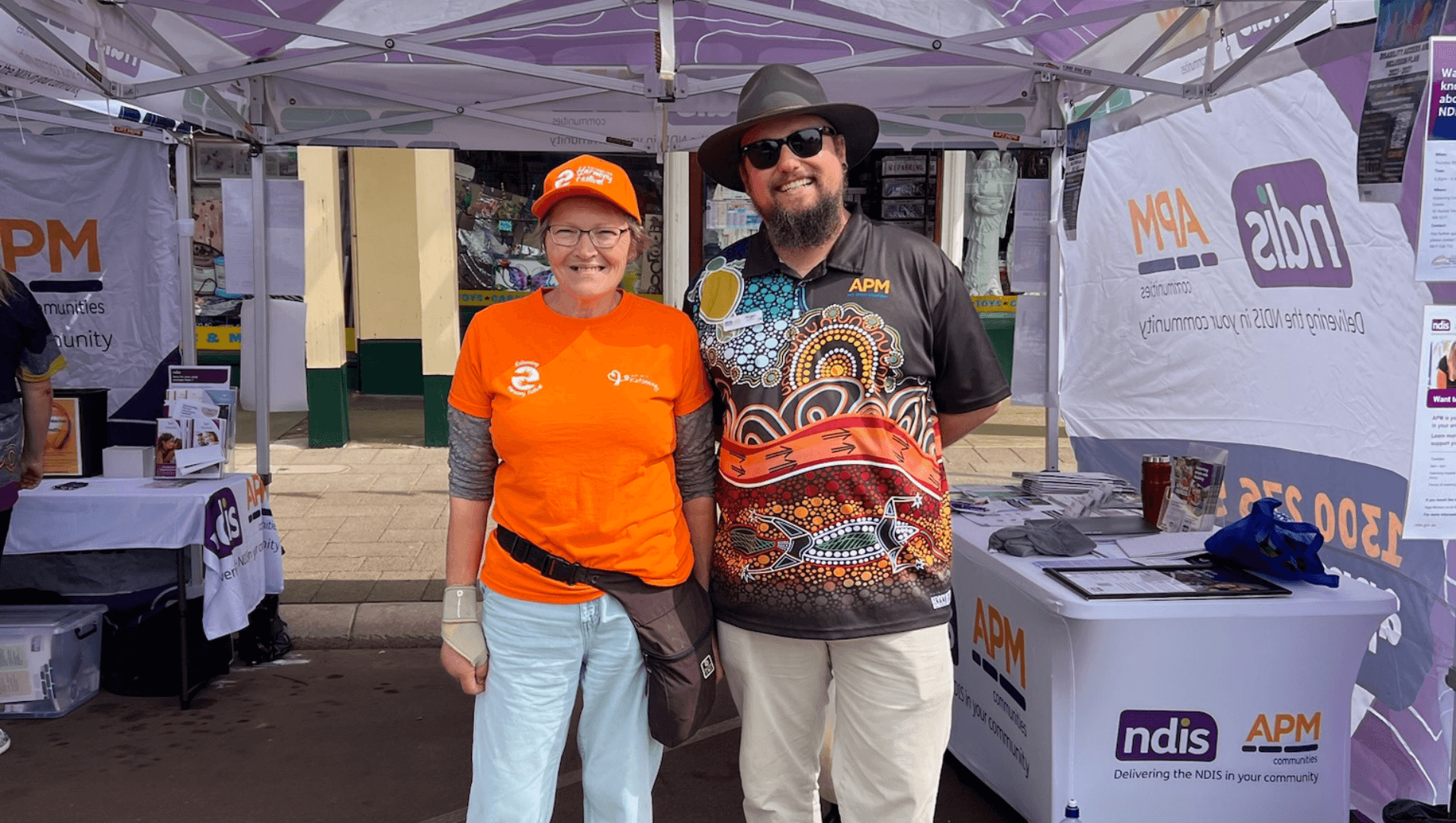 Sue lends a hand to her community