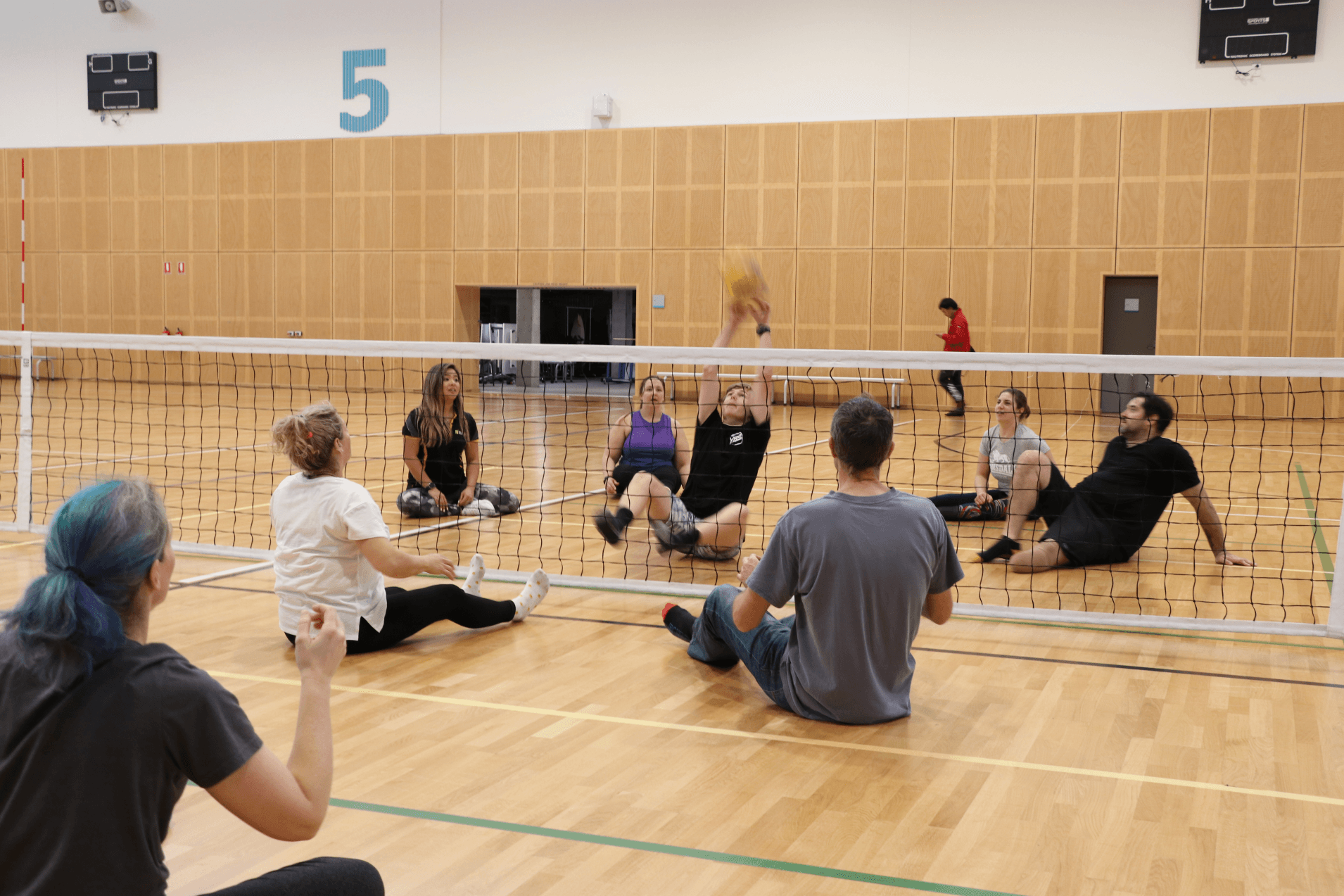 Sitting volleyball offers fun, fitness and friendship